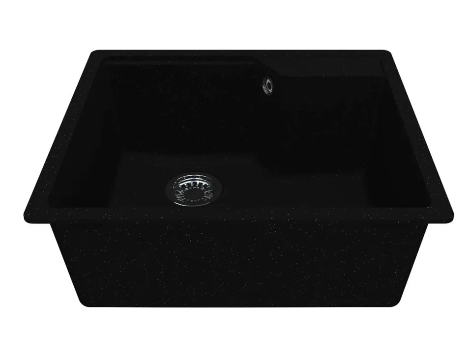 Кухонна мийка Lisa 560 (BLACK SHINE) — фото 4
