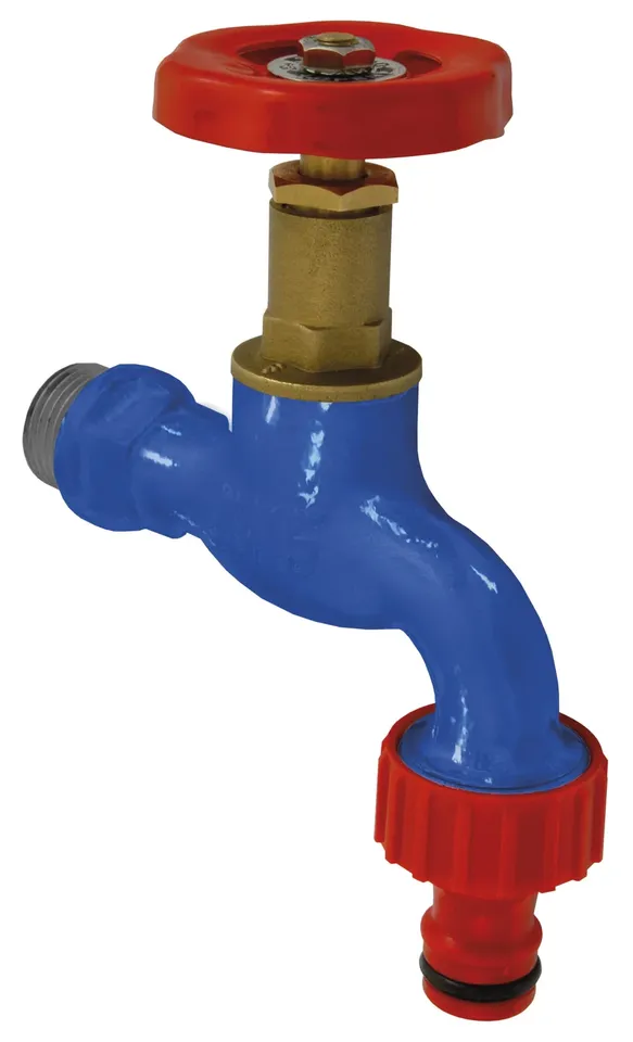 Кран водопровідний, чавун, 1/2"