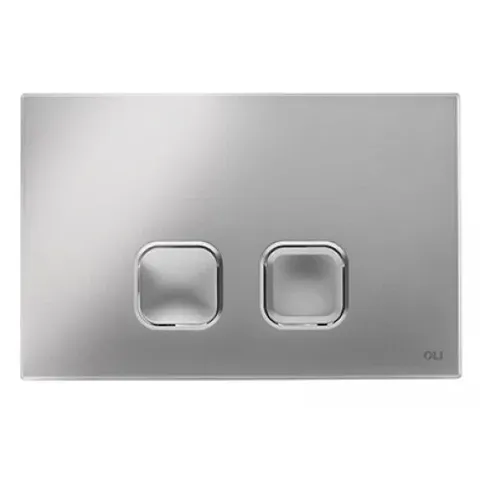 Кнопка Plain до інсталяції, хром OLI 120/80