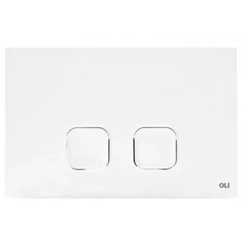 Кнопка Plain до інсталяції, біла OLI 120/80