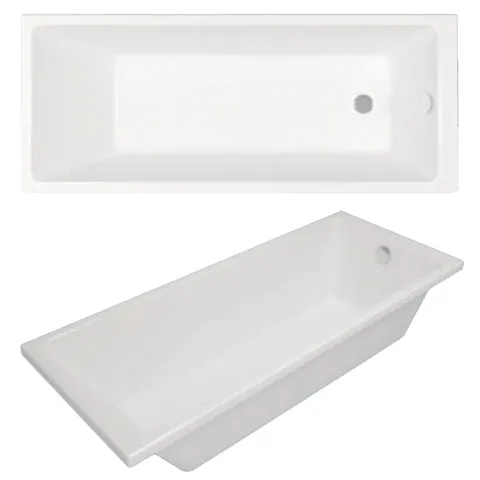 Ванна акрилова DAO HES 170*75 з ніжками
