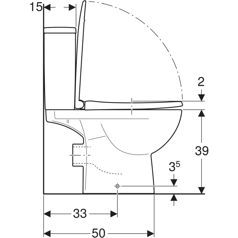 Унітаз-компакт STATUS, гор.вип., бачок 3/6 л, нижн. підв.,з кришкою Duroplast Soft close Click2Clean — фото 3