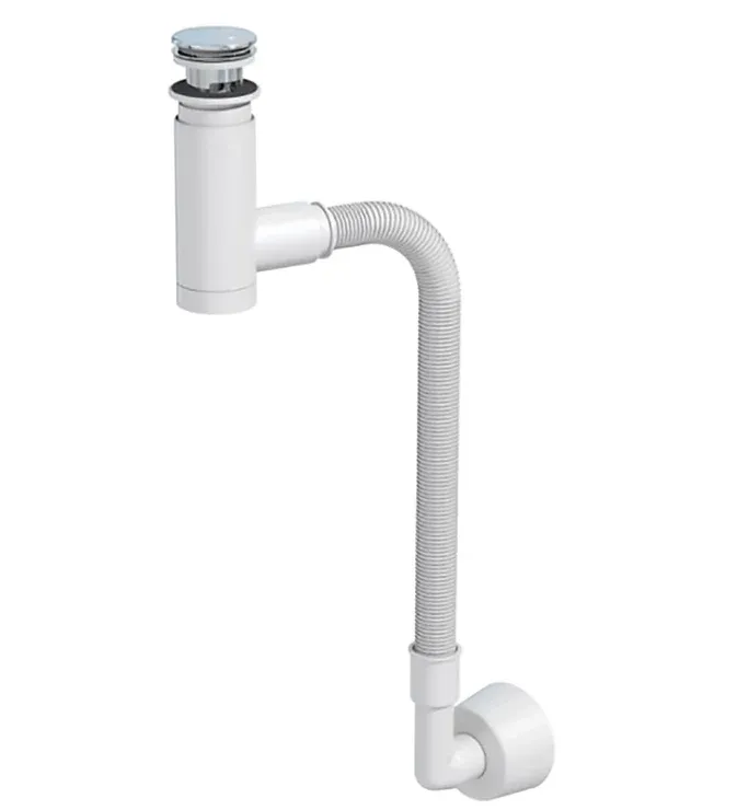 Cифон для у-ника Easy Clean, телескопічний d 40/32 з гофрою