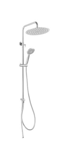 Система душ. WIZARD PRO з верхнім душем Slim D300мм і лійкою 3-F, без змішувача, хром FERRO