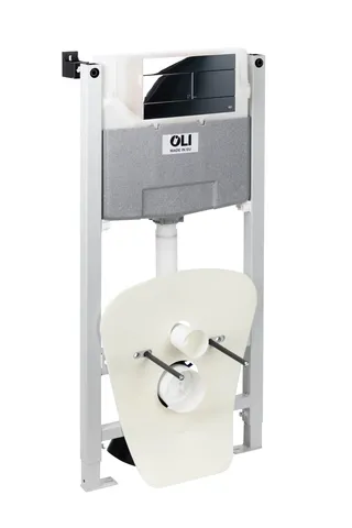 Інсталяція  OLI120 PLUS з кнопкою SLIM, хром