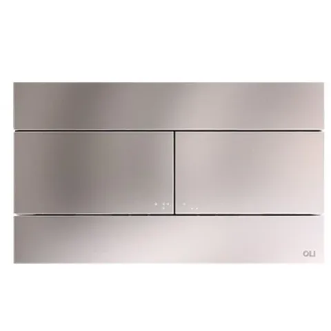 Кнопка Slim до інсталяції, хром, матова OLI 120/80