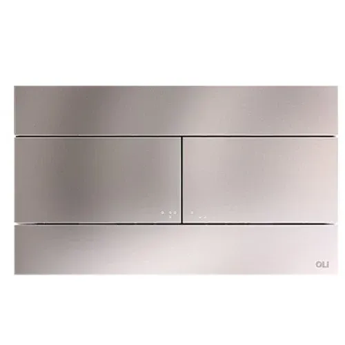 Кнопка Slim до інсталяції, хром, матова OLI 120/80