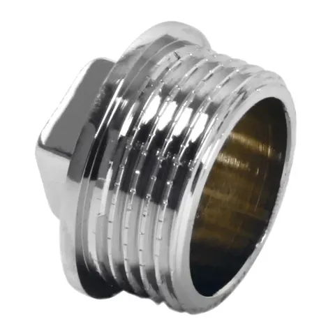 Пробка 1/2", хром