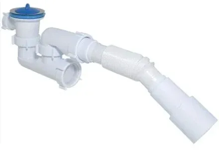 Сифон  Waterstal  д/душ.підд.регул.1 1/2  40 з  гнучкою  трубою
