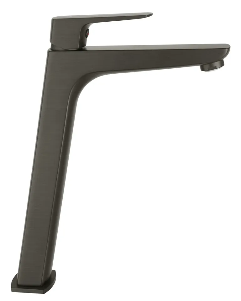 Змішувач для умивальника високий,  gun metal FERRO VITTO VERDELINE