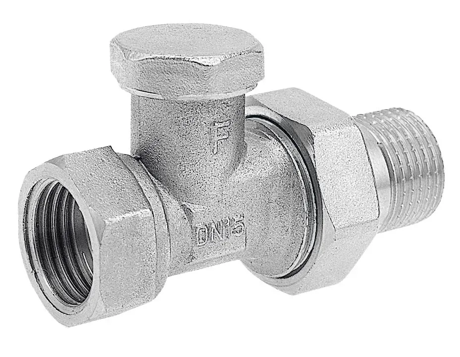 Кран радіаторний запорний прямий 1/2" ZP2Y