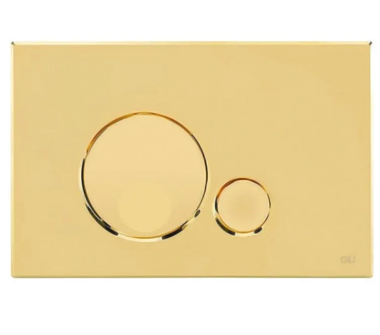 Кнопка Globe  до інсталяції, gold OLI 120/80