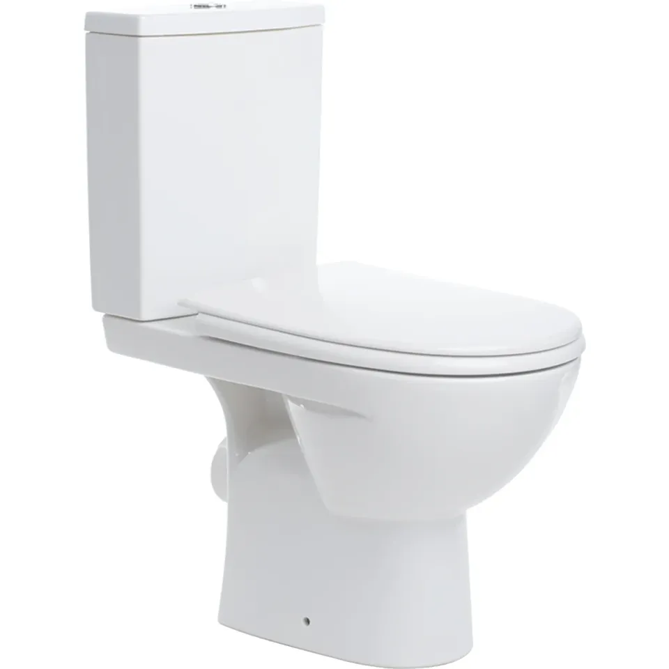 Унітаз-компакт STATUS, кос., бачок 3/6 л, нижн. підв.,з кришкою Duroplast Soft close Click2Clean
