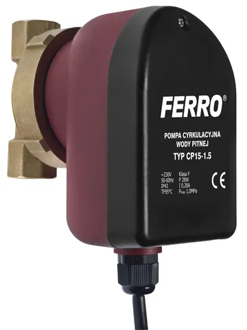 Циркуляційний насос для гарячого водопостачання типу CP15-1.5 FERRO