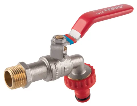 Кран кульовий F-Comfort водорозбірний 1/2" FERRO