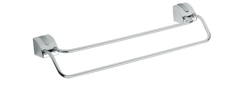 Тримач CASCATA  для рушників,  45 см, подвійний, хром FERRO