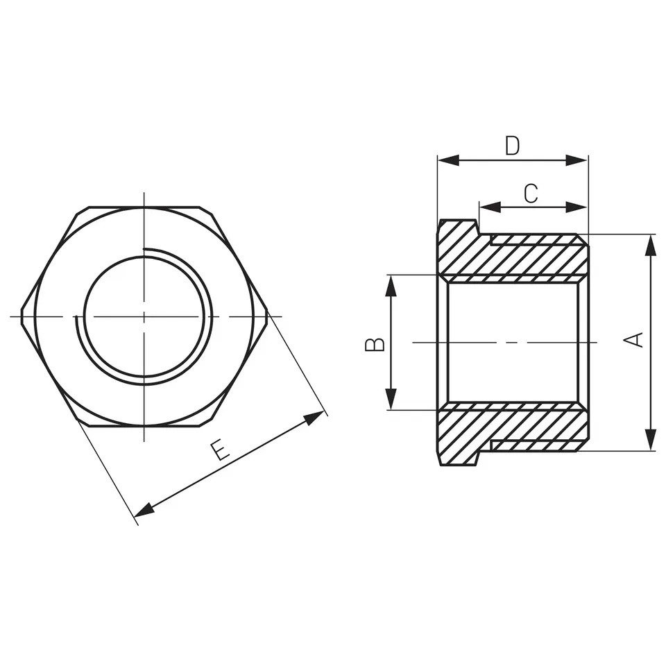 Редукція 1/2"x3/8" — фото 2